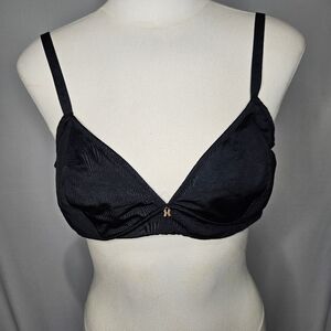 Savage X Fenty Black Wireless Bra Sateen Black XL